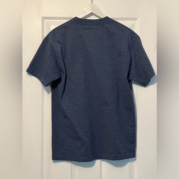 Vans blue heather beach tagless tee shirt size M - Picture 2 of 3